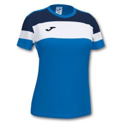 Koszulka do piłki nożnej damska Joma Crew IV. Białe koszulki damskie Joma, l, bez wzorów, bez kołnierzyka, bez ramiączek. W wyprzedaży za 81.90 zł.