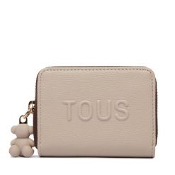 Portfel TOUS. Brązowe portfele damskie tous, bez wzorów. Za 359.99 zł.