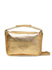 Patrizia Pepe Torebka 8B0316/L179-Y442 Złoty. Żółte torebki klasyczne damskie Patrizia Pepe, ze skóry, bez dodatków. Za 1,089.00 zł.