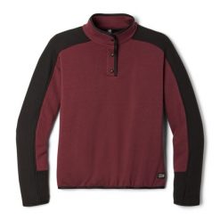 Damski sweter z golfem Mountain Hardwear Camplife. Czerwone swetry klasyczne damskie Mountain Hardwear, bez kołnierzyka. Za 470.00 zł.