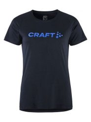 Craft Koszulka sportowa "Core Essence" w kolorze granatowym rozmiar: XS. Niebieskie koszulki sportowe damskie Craft, xs, bez wzorów, bez ramiączek, outdoorowe. Za 43.99 zł.