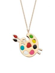 Heliophilia Srebrny naszyjnik z zawieszką - dł. 42 cm rozmiar: onesize. Szare naszyjniki damskie Heliophilia, srebrne. Za 100.95 zł.