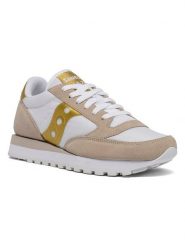 Saucony Sneakersy "Jazz" w kolorze złoto-beżowo-białym rozmiar: 36. Białe obuwie sportowe damskie Saucony, z materiału, bez zapięcia. Za 158.10 zł.