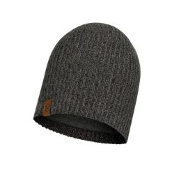 Czapka zimowa Buff Knitted & Fleece Hat. Szare czapki damskie Buff, na zimę, bez wzorów. W wyprzedaży za 112.43 zł.