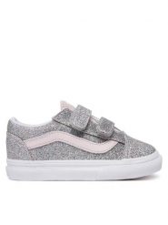 Vans Tenisówki Old Skool V VN000VB2HN31 Srebrny. Szare buty sportowe dziewczęce Vans, z syntetyku, bez zapięcia. Za 219.99 zł.