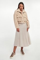 Spódnica wełniana z kaszmirem Ermes MARELLA. Spódnice damskie Marella, m, bez wzorów, z kaszmiru. Za 1,119.00 zł.