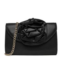 Torebka JENNY. Czarne torebki wieczorowe damskie Jenny, bez wzorów, bez dodatków. Za 119.99 zł.