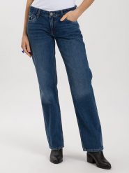 Cross Jeans Dżinsy - Regular fit - w kolorze granatowym rozmiar: W32/L32. Niebieskie jeansy damskie Cross Jeans. Za 114.17 zł.