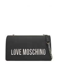LOVE MOSCHINO Torebka JC4192PP0NKD000B Czarny. Czarne torebki klasyczne damskie Love Moschino, ze skóry, bez dodatków. Za 759.99 zł.