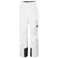 Damskie spodnie narciarskie z kieszeniami cargo Helly Hansen Switch. Białe spodnie sportowe damskie Helly Hansen, l, bez wzorów, z poliesteru, narciarskie, Primaloft. Za 765.00 zł.