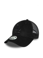New Era Czapka z daszkiem LA Dodgers 9FORTY 60667510 Czarny. Czarne czapki z daszkiem damskie New Era, bez wzorów, z materiału. Za 149.99 zł.