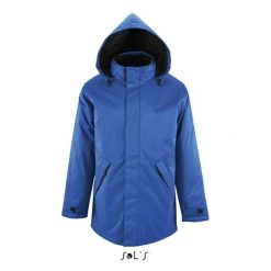 Parka Sol's Robyn. Niebieskie parki damskie SOL'S, m, z polaru, bez kaptura. Za 277.30 zł.