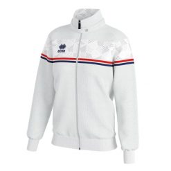 Kurtka damska Errea diana. Białe kurtki sportowe damskie ERREA, na zimę, m, bez wzorów, z bawełny, bez kaptura. Za 93.00 zł.