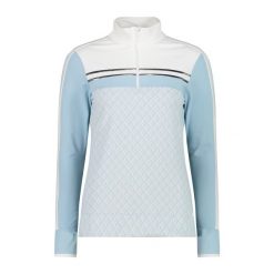 Polar softech z golfem dla kobiet CMP. Niebieskie golfy damskie CMP, bez wzorów, z polaru, bez ramiączek. Za 331.30 zł.