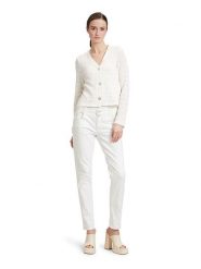 CARTOON Dżinsy - Slim fit - w kolorze białym rozmiar: 42. Białe jeansy damskie Cartoon. Za 223.46 zł.