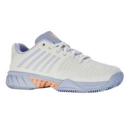 Buty do biegania damskie K-Swiss Express Light 3 Clay. Białe obuwie sportowe damskie K-SWISS, z materiału, bez zapięcia, do biegania. Za 578.00 zł.