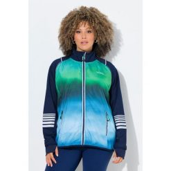 Damskie Kurtka funkcjonalna 2 w 1 power stretch odpinane rękawy. Niebieskie kurtki damskie Ulla Popken, plus size, bez wzorów, z elastanu, bez kaptura. Za 389.99 zł.