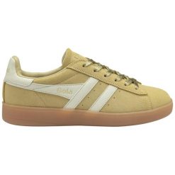 Damskie zamszowe buty sportowe Gola Aztec. Białe obuwie sportowe casual damskie Gola, z zamszu, bez zapięcia. Za 428.50 zł.