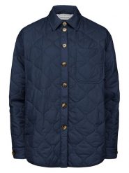 Milestone Kurtka pikowana "Mamba" w kolorze granatowym rozmiar: 36. Niebieskie kurtki damskie Milestone, bez wzorów, bez kaptura. Za 260.99 zł.