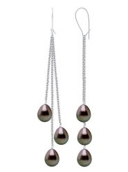 ATELIERS SAINT GERMAIN Złote kolczyki z perłami rozmiar: onesize. Czarne kolczyki damskie ATELIERS SAINT GERMAIN, z perłą, złote, z zapięciem typu bigiel. Za 1,478.99 zł.