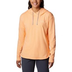 Bluza damska Columbia Sun Trek z kapturem. Czerwone bluzy damskie Columbia, na lato, s, bez wzorów, z kapturem. W wyprzedaży za 155.40 zł.