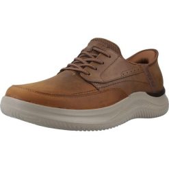 Tenisówki Skechers Model Hasting - Rory Kolor Brązowy. Brązowe obuwie sportowe damskie Skechers, bez zapięcia, tenisowe. Za 379.99 zł.
