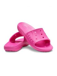 Crocs Klapki "Baya II" w kolorze różowym rozmiar: 41/42. Różowe klapki damskie Crocs, bez wzorów, z otwartym noskiem, bez obcasa, bez zapięcia. Za 92.21 zł.