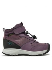 Keen Sneakersy Skua Waterproof Boot 1029630 Fioletowy. Fioletowe buty sportowe dziewczęce Keen, bez wzorów, z materiału, bez zapięcia. Za 249.99 zł.