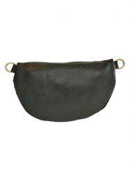 Florence Bags Skórzana saszetka "Starly" w kolorze czarnym - 25 x 16 x 8 cm rozmiar: onesize. Czarne nerki i saszetki damskie Florence Bags, bez wzorów, z materiału. Za 163.26 zł.