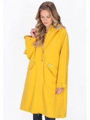 Schmuddelwedda Płaszcz softshellowy w kolorze żółtym rozmiar: M. Żółte płaszcze damskie Schmuddelwedda, m, bez wzorów, bez kaptura. Za 260.99 zł.