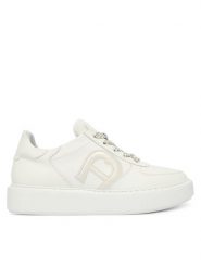 Aigner Sneakersy 1252590 Biały. Białe obuwie sportowe damskie Aigner, ze skóry, bez zapięcia. Za 1,829.00 zł.