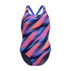 Damski kostium kąpielowy 1-częściowy Speedo Eco+ Allov Dig Powerback. Czerwone stroje jednoczęściowe Speedo, bez wzorów. Za 219.99 zł.