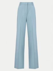 Calvin Klein Spodnie palazzo K20K207836 Błękitny Wide Leg. Niebieskie spodnie materiałowe damskie Calvin Klein, bez wzorów, z materiału. Za 379.99 zł.
