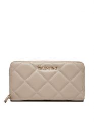 Valentino Portfel Ocarina VPS3KK155R Écru. Białe portfele damskie Valentino, bez wzorów, ze skóry. Za 233.99 zł.