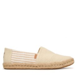 Espadryle Toms. Brązowe espadryle damskie TOMS, bez wzorów, bez obcasa. Za 349.99 zł.