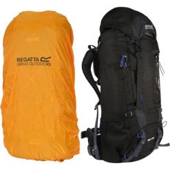 Plecak trekkingowy Regatta EU187. Czarne plecaki Regatta, bez wzorów, z poliesteru. Za 370.70 zł.