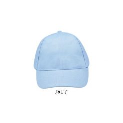 Czapka Sol's Buzz. Niebieskie czapki z daszkiem damskie SOL'S, bez wzorów. Za 20.00 zł.