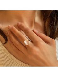 Les Petites Précieuses Pozłacany pierścionek z kwarcem rozmiar: 60. Różowe pierścionki damskie Les Petites Précieuses, z kwarcem, pozłacane. Za 121.99 zł.