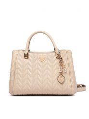 Guess Torebka Stacey HWGG97 41060 Beżowy. Brązowe kuferki damskie Guess, z aplikacjami, ze skóry, bez dodatków. Za 634.99 zł.