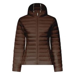 Kurtka JOTT CLOE Brązowy. Brązowe kurtki damskie jott, bez wzorów, z tkaniny, bez kaptura. Za 405.99 zł.