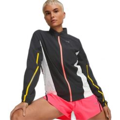 Damska tkana kurtka wodoodporna Puma Ultraweave. Białe kurtki damskie Puma, l, bez wzorów, z materiału, bez kaptura. Za 260.99 zł.
