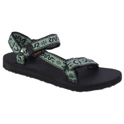 Sandały damskie, Teva W Original Universal Sandals. Czarne sandały damskie Teva, bez wzorów, z gumy, bez obcasa, bez zapięcia. Za 229.00 zł.