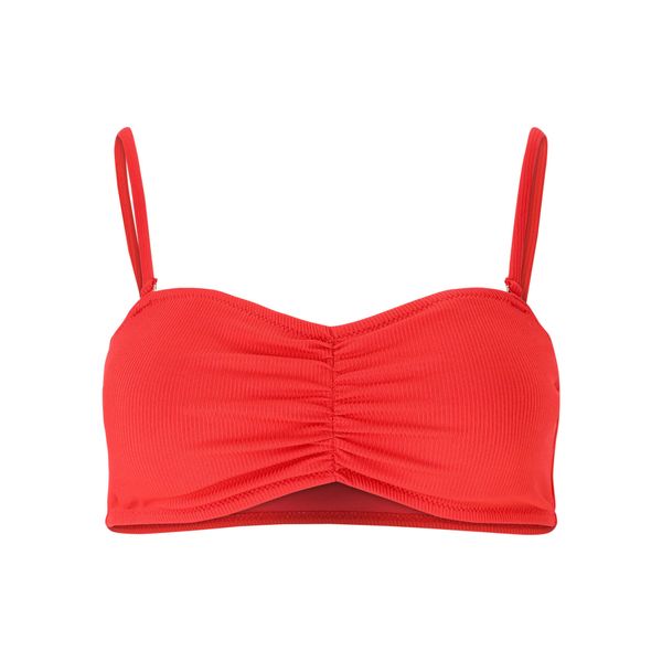 Damski top do kostiumu kąpielowego Athlecia Rhea. Czerwone bikini Athlecia, bez wzorów. Za 129.50 zł.