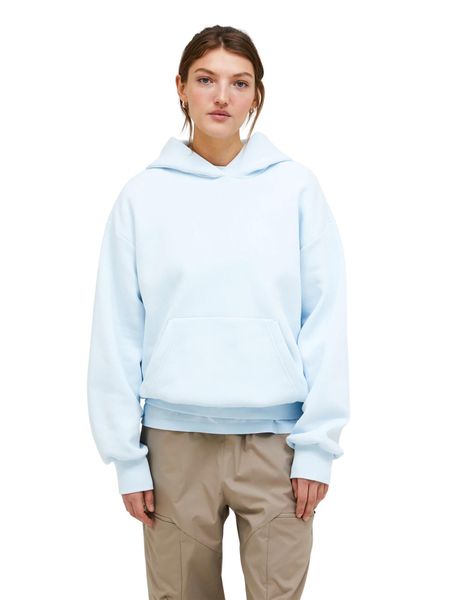Bluza Peak Performance damska Original Stomp Hood niebieska - S. Niebieskie bluzy damskie Peak Performance, s, bez wzorów, z bawełny, z kapturem. Za 529.00 zł.