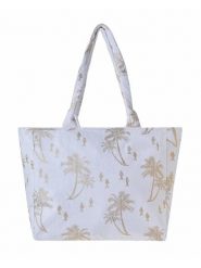 BLE Shopper bag w kolorze białym - 42 x 35 x 20 cm rozmiar: onesize. Białe shopper bag BLE, bez wzorów, z materiału, na ramię, bez dodatków. Za 54.95 zł.