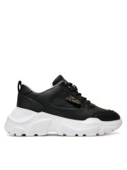 Versace Jeans Couture Sneakersy 79VA3SC2 ZPB23 899 Czarny. Czarne obuwie sportowe damskie Versace Jeans Couture, z jeansu, bez zapięcia. Za 579.99 zł.