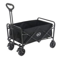 Sk?adany wózek pla?owy – AXI SB120 – czarny | Pojemno??: 60 l. Czarne spacerówki AXI. Za 329.00 zł.