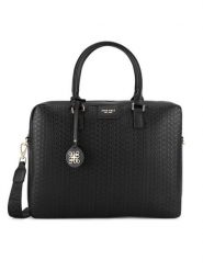 Nine West Torba na laptopa LDA7742 Czarny. Czarne torby na laptopa Nine West, bez wzorów, z tworzywa sztucznego. Za 269.99 zł.