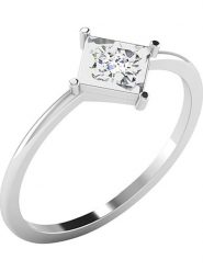 Diamant Vendôme Złoty pierścionek z diamentami rozmiar: 61. Szare pierścionki damskie Diamant Vendöme, z diamentem, złote. Za 592.99 zł.