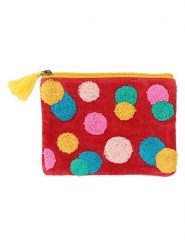 Overbeck and Friends Kosmetyczka "Dotty" w kolorze czerwonym ze wzorem - 21 x 15 cm rozmiar: onesize. Czerwone kosmetyczki damskie Overbeck and Friends, bez wzorów, z materiału. Za 66.16 zł.